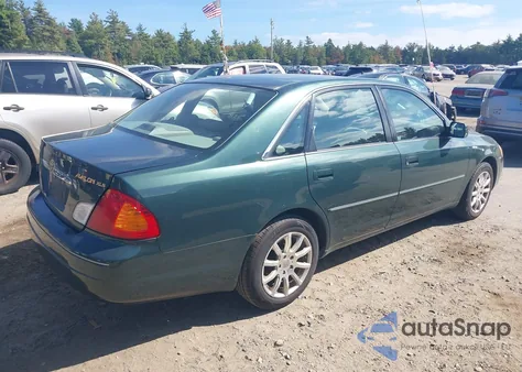 2001 Toyota Avalon Xls from USA, damaged, VIN 4T1BF28B61U162729